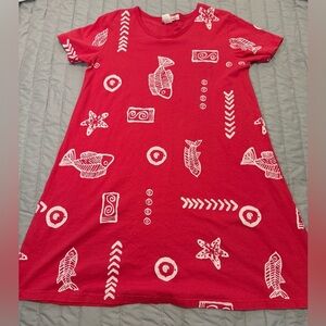 Swim suit cover up/ casual dress woman’s large